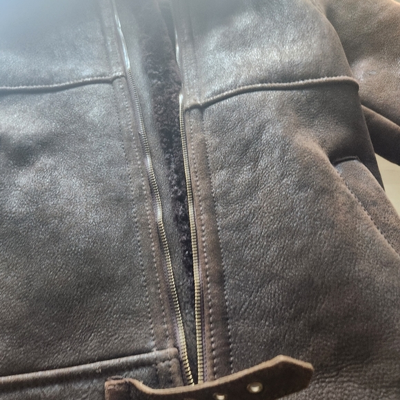 Shearling Bomber Jacket - Picture 8 of 16